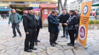 Muğlada 25 Kasım Kadına Yönelik Şiddete Karşı stant açıldı