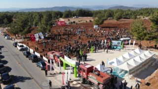 Muğlada 253 bin fidan toprakla buluştu
