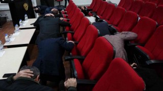 Muğlada Çök-Kapan-Tutun tatbikatı gerçekleştirildi