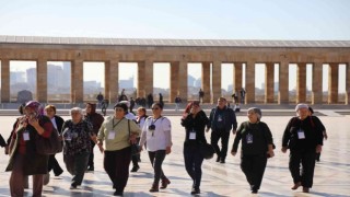 Muğlalı kadınlar Anıtkabir ziyaretinde duygusal anlar yaşadı