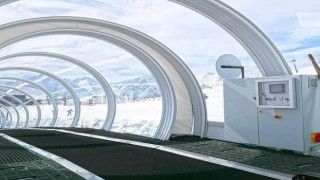 Muratdağı Termal Kayak Merkezine bantlı taşıma sistemi