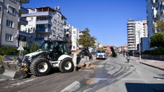 Muratpaşa, 2033 Sokakta yenileme çalışması