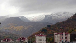 Muşun yüksek kesimlerine mevsimin ilk karı yağdı