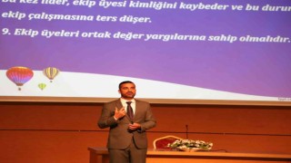 NEVÜ'de ‘Ekip Çalışması ve Liderlik eğitimi düzenlendi