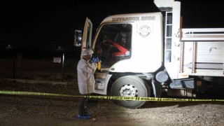 Ölüm dinlenmeye geçtiği kamyonunda yakaladı