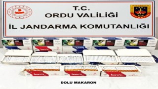 Orduda kaçak tütün mamulleri ele geçirildi