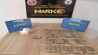 Orduda uyuşturucu operasyonunda 1 kişi tutuklandı