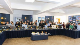 Ortaokul öğrencilerinden uzay sergisi