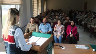 Osmaniye'de Jandarma personeline “bağımlılık” eğitimi