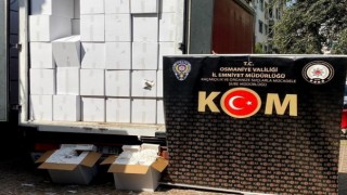 Osmaniyede kaçakçılık operasyonları