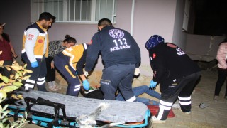 Otomobil ile motosiklet çarpıştı: 1i ağır 2 yaralı