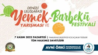 Pamukkalenin etekleri barbekü festivaline sahne olacak