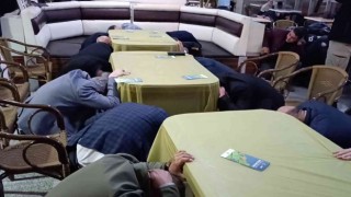 Protokol üyeleri tatbikata uydu, vatandaşlar izledi