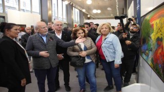 Ressam Kahramanın Güz adlı resim sergisi Aydında açıldı