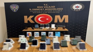 Rizede kaçakçılık operasyonu: 3 gözaltı