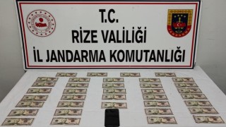 Rizede sahte dolar operasyonu: 1 gözaltı