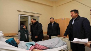 Sakaryada depremden etkilenen vatandaşlar hastaneye kaldırıldı