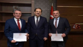 Samsun TSOda başkanlar mazbatalarını aldı