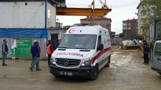 Sancaktepede metro inşaatı alanında iş kazası: 1 yaralı