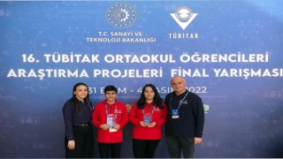 SANKO Okulları öğrencileri TÜBİTAKta Türkiye üçüncüsü oldu