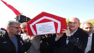 Şehit Fethi Sekinin babası son yolculuğuna uğurlandı
