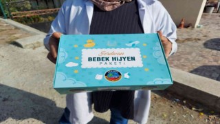 Serdivanda ‘Hoş Geldin Bebek hediyesi
