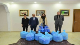 “Sıfır Atık” projesine plastik kapak desteği