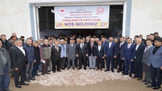 Siirtte 523 çiftçiye 5 milyon lira değerinde 275 ton mercimek tohumu desteği verildi