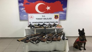 Silah kaçakçılığı operasyonunda adeta cephanelik çıktı: 16 gözaltı
