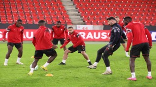 Sivasspor, Slavia Prag maçı hazırlıklarını tamamladı