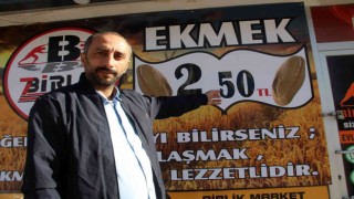 Sofralar ekmeksiz kalmasın diye ekmeği 2.5 TLye satıyor