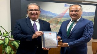 Sökede Lisanslı Depo arazisinin inşaat hakkı tapusu teslim alındı
