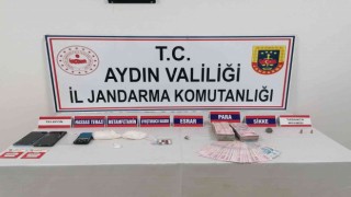 Sökede uyuşturucu madde ticaretine jandarma dur dedi