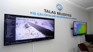 Talas kara kışa hazır