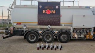 Tankerde 22 bin litre kaçak akaryakıt ele geçirildi