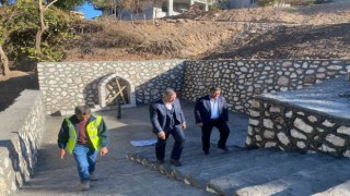 Tarihi çeşme yeniden gün yüzüne çıkartıldı