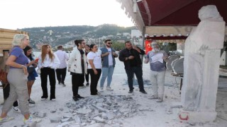 Taş Heykel Sempozyumu yoğun ilgi görüyor