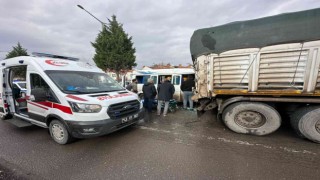 Tavşanlıda trafik kazası; 2 yaralı