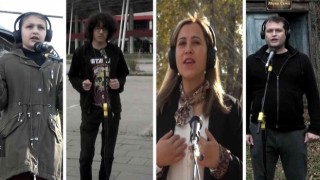 Tekkeköyde öğrenci ve öğretmenlerden anlamlı klip