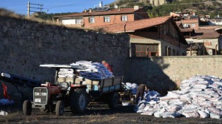 Tosyada bin 300 aileye 400 ton kömür yardımı yapıldı