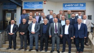 Türk-İşe bağlı tüm sendika başkanları Aliağada toplandı