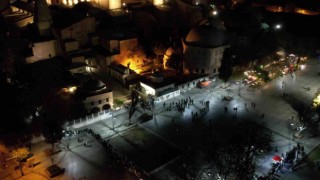 Türkiyede ilk kez yapılan deprem tatbikatında cami hoparlörlerinden uyarılar yapıldı