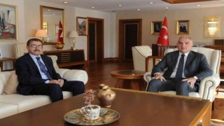 Türkiyenin İsrail Büyükelçisi Torunlardan Bakan Ersoya ziyaret
