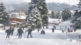 Uludağ kayak keyfi