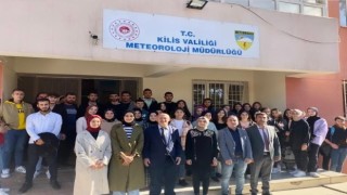 Üniversite öğrencilerinden meteorolojiye teknik gezi