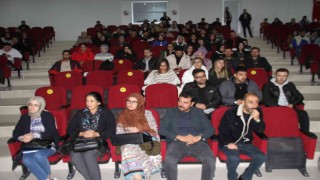 Üniversite öğrencilerine bağımlılıkla mücadele konferansı