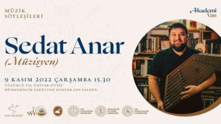 Ünlü müzisyen Sedat Anar gençlerle buluşacak