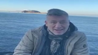 Ünlü sanatçı Metin Şentürk Van Gölü canavarını aramaya çıktı