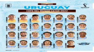 Uruguayın Dünya Kupası kadrosu açıklandı