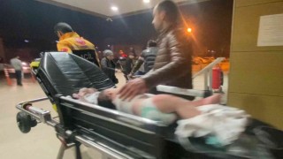 Üzerine kaynar su dökülen bebek ağır yaralandı